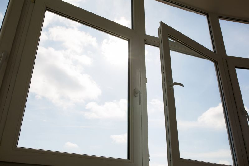 Casement Windows with Open Frame